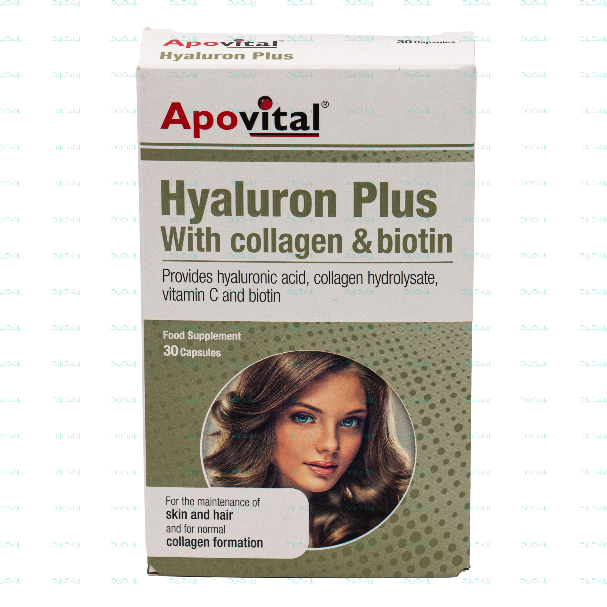 کپسول هیالورون پلاس آپوویتال 30عدد