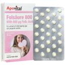 قرص اسید فولیک 800 میکرو گرم آپوویتال 30 عدد