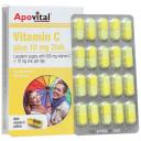 کپسول ویتامین سی پلاس 10 میلیگرم زینک آپوویتال 40 عدد