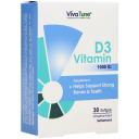 سافت ژل ویتامین د3 1000 واحد 30 عددی ویوا تیون 30 عدد