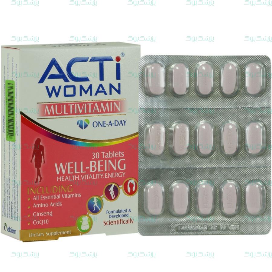 قرص اکتی ومن ابیان دارو 30 عدد