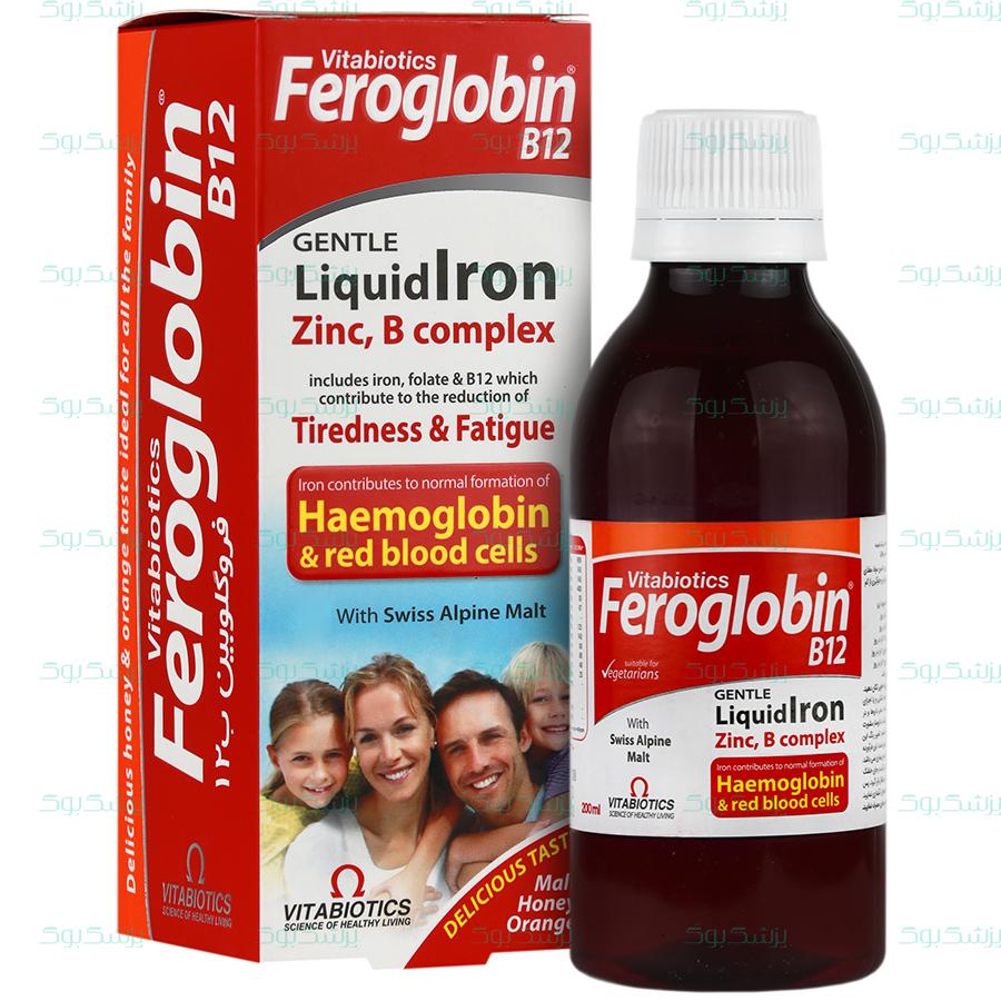 شربت فروگلوبین ب12 ویتابیوتیکس 200 میلی لیتر
