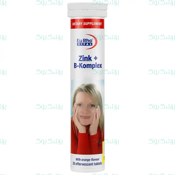 قرص جوشان زینک پلاس ب کمپلکس 20 عدد